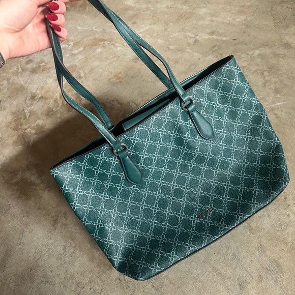 Nine West Lennox Tote Bag Forest Green - Picture 2 of 10